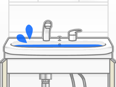 洗面台の水はけが悪い